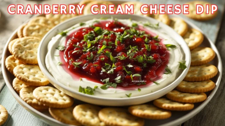 Cranberry Cream Cheese Dip
