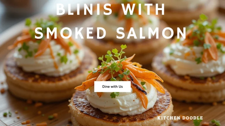 Blinis with Smoked Salmon