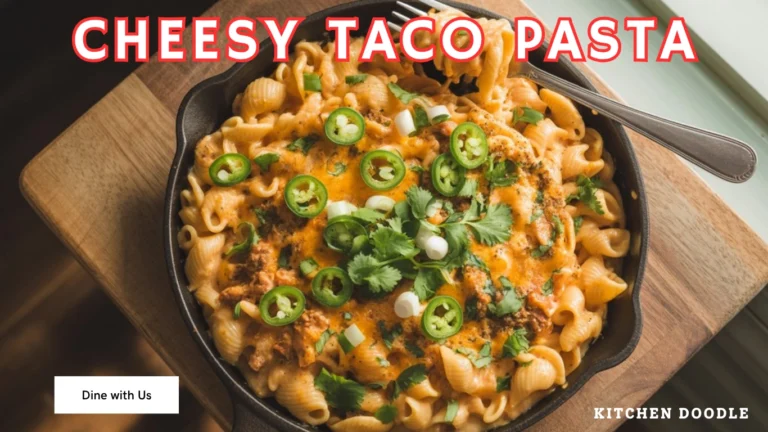 Cheesy Taco Pasta