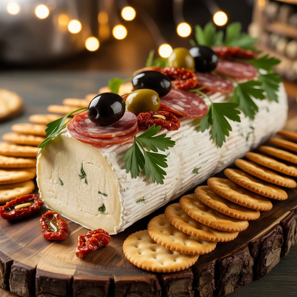 Antipasto Cream Cheese Log