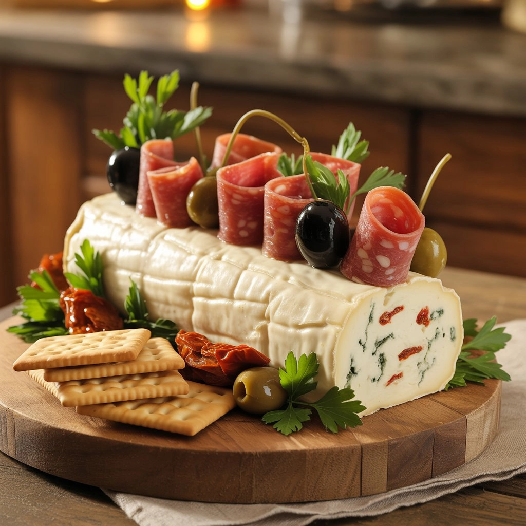 Antipasto Cream Cheese Log