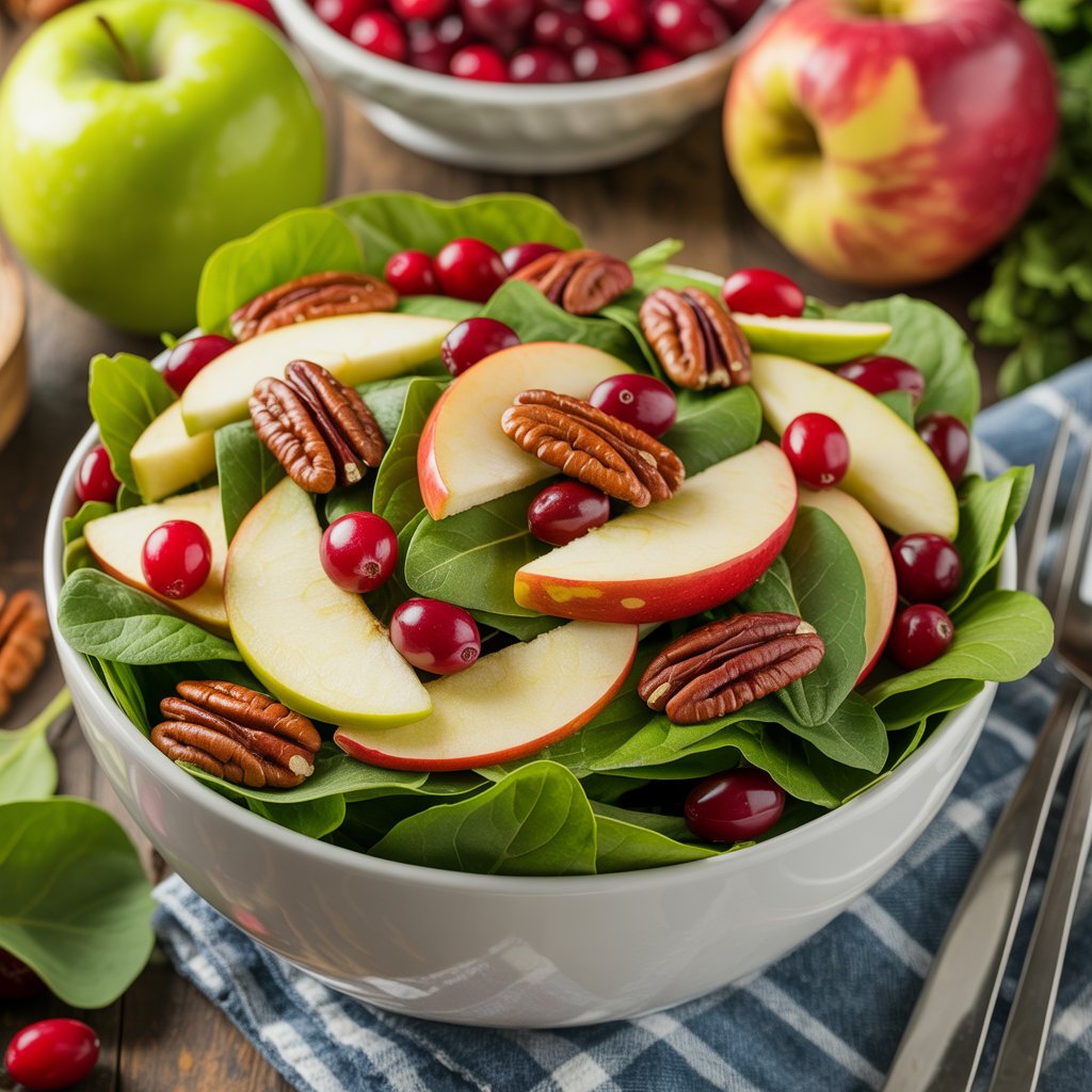 Apple Cranberry Pecan Salad