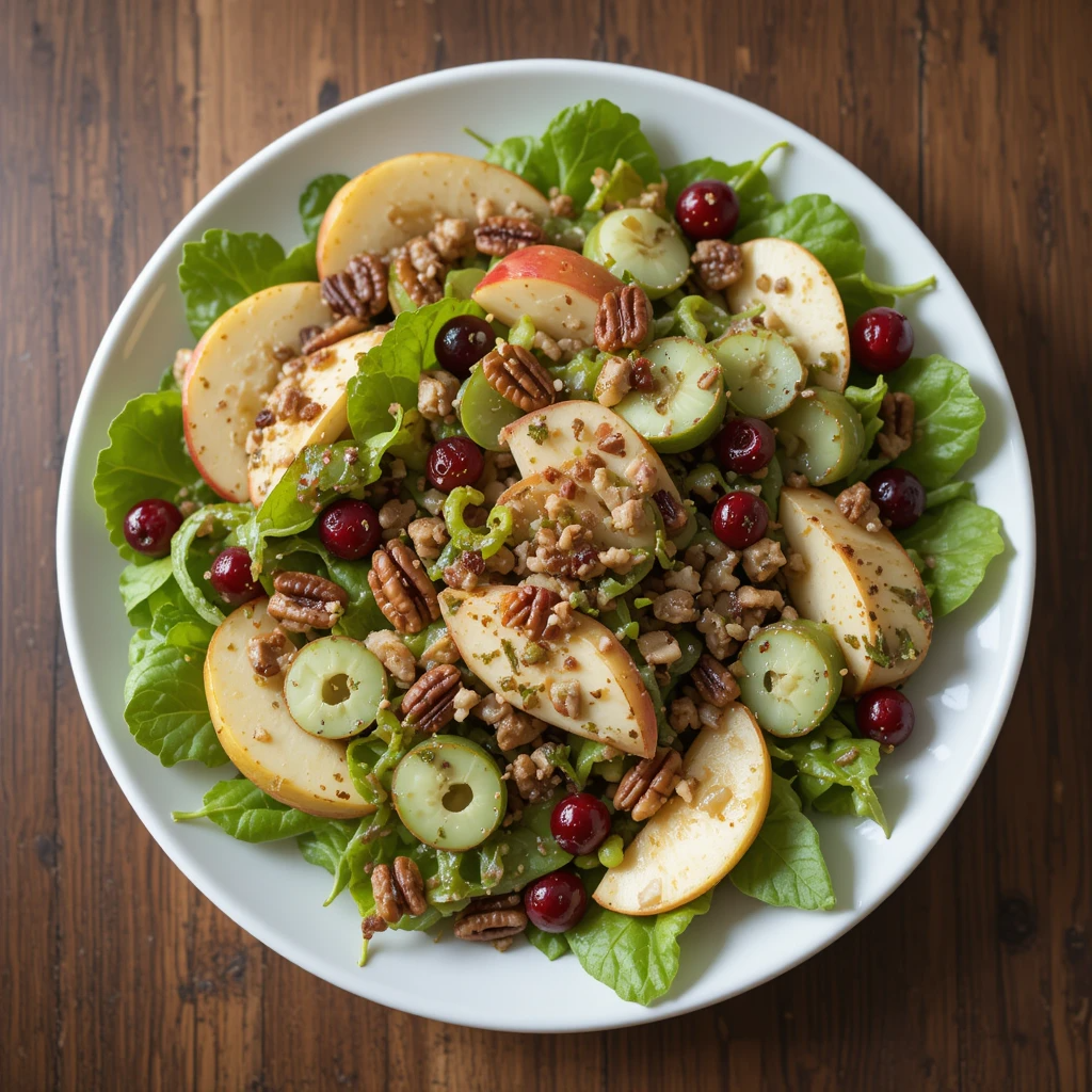 Apple Cranberry Pecan Salad