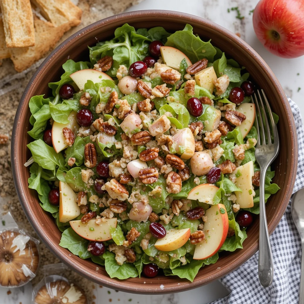Apple Cranberry Pecan Salad