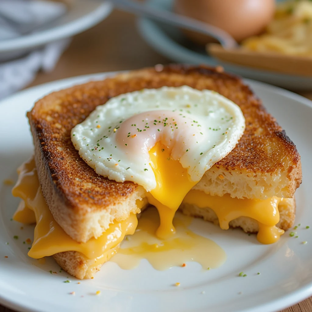Fried Egg Grilled Cheese: A Perfect Breakfast Sandwich